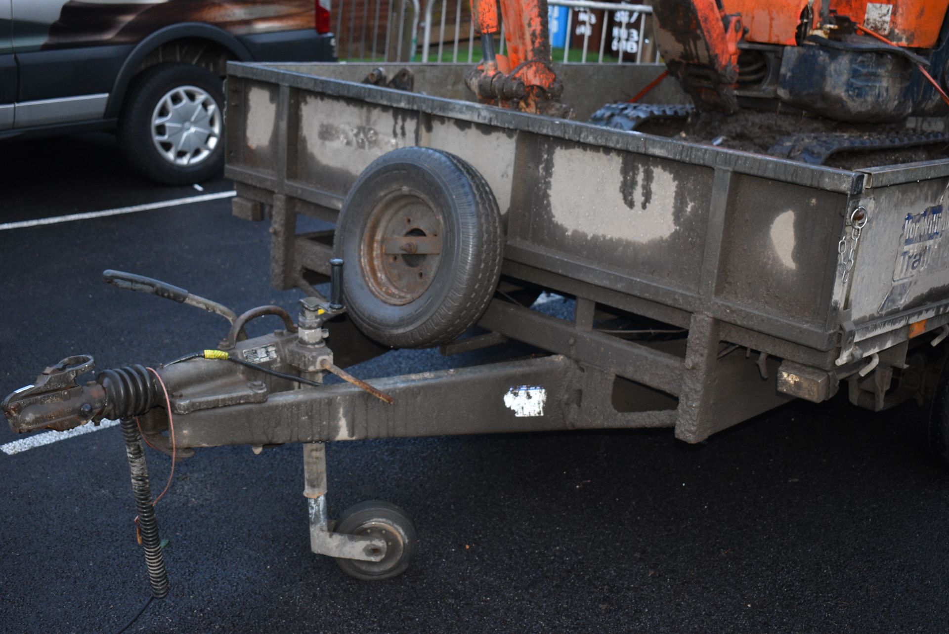 Ifor Williams Twin Axle Trailer with Drop Down Sides and Tailgate 3m bed + 1m Yoke x 2m Wide - Image 3 of 6