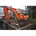 *Kubota K008-3 Mini Digger, 1945 Hours,