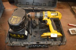 *Dewalt Battery Drill in Case