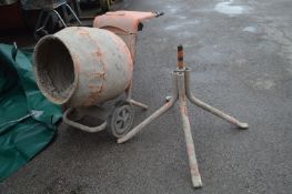 *Mini Mix 150 Cement Mixer N54B with Stand