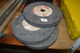*Three Grindstone Wheels 310mm diameter, 30mm bore