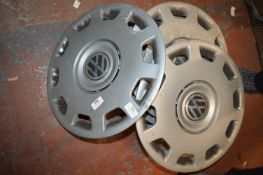 Six VW Wheel Trims