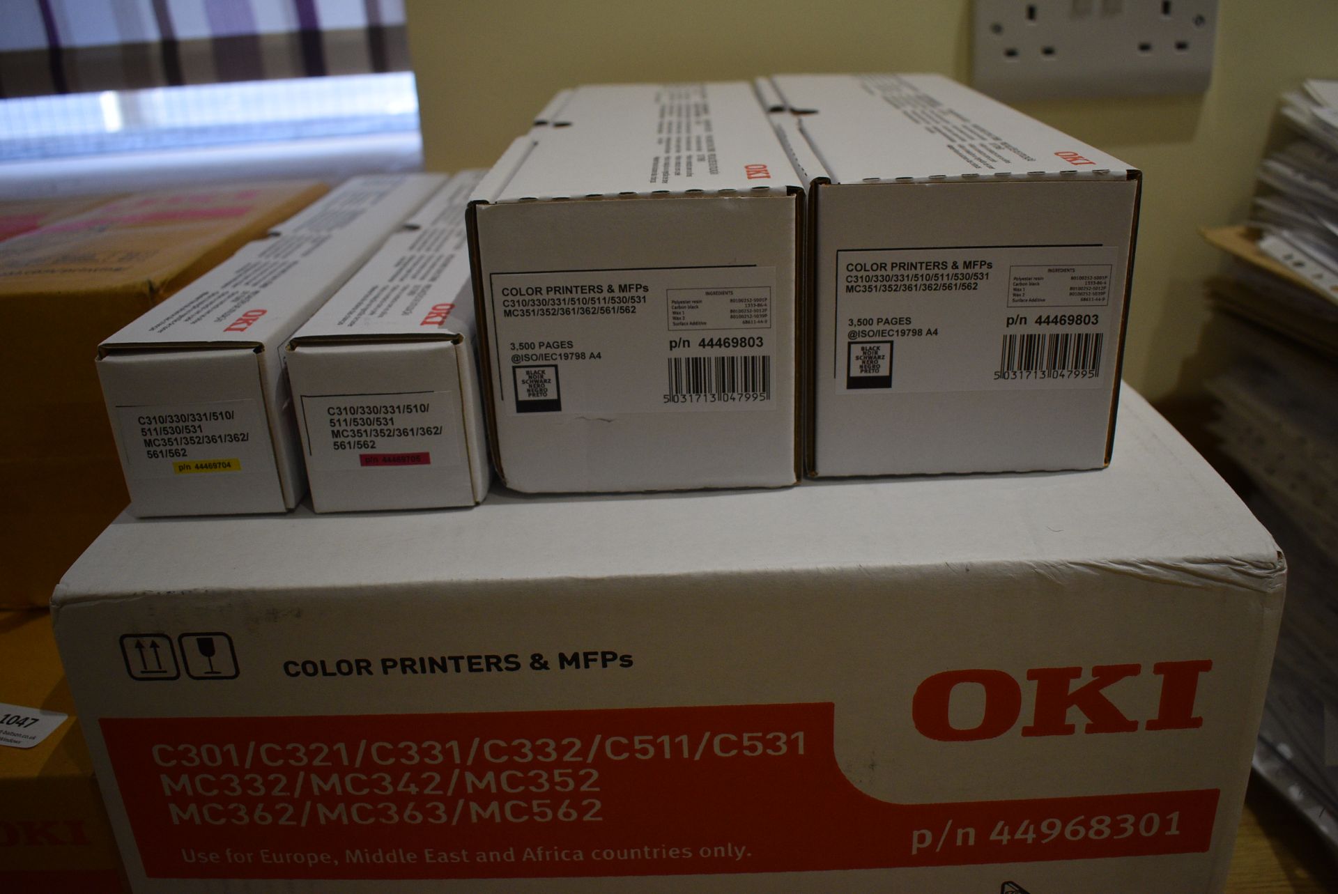 *OKI Printer Toner Cartridges, Inks, Fuser Unit, and a Transfer Belt - Image 6 of 8