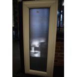 *White PVC Window 49cm wide x 118cm tall