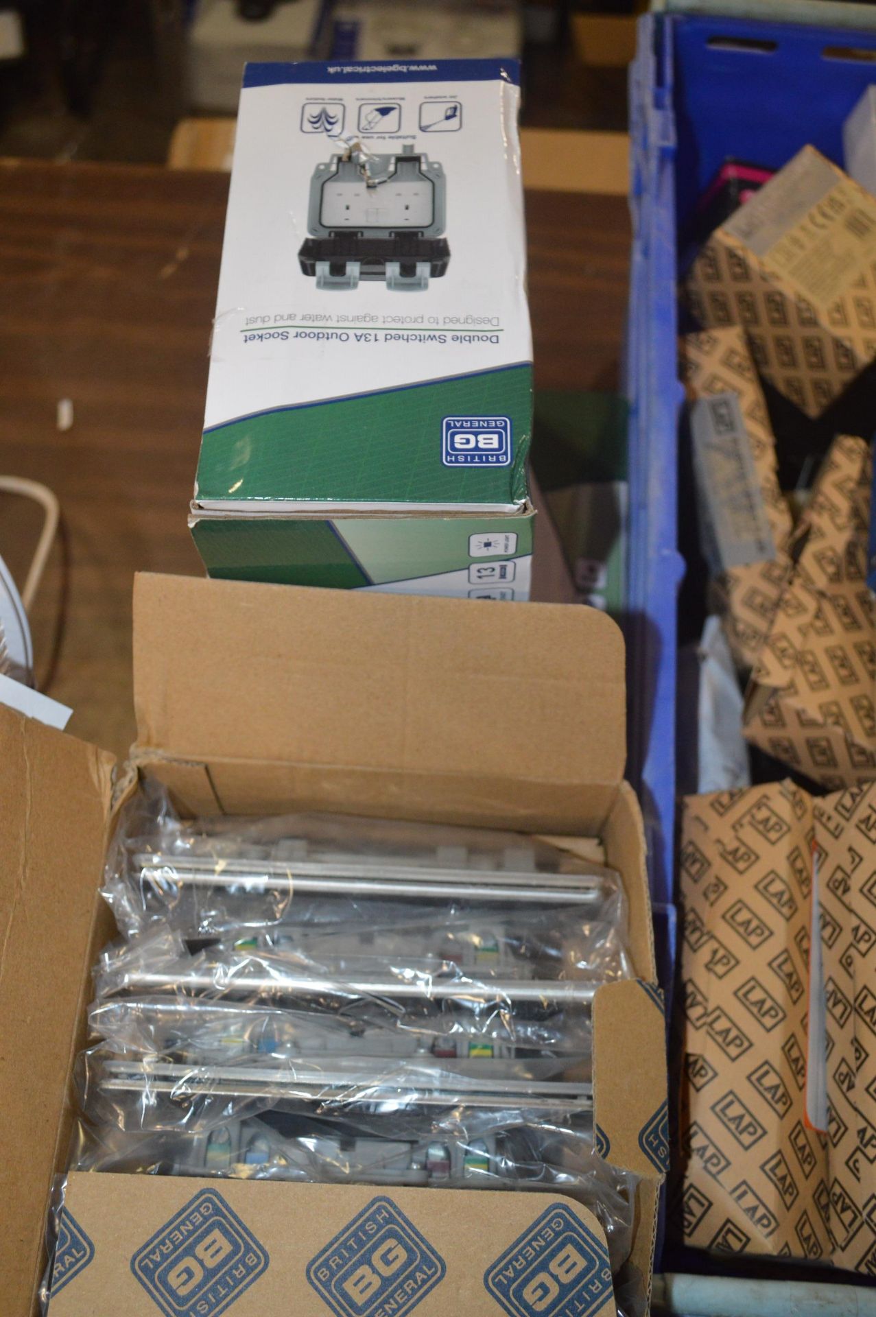 *Assorted Sockets, Outdoor Sockets, Light Switches, etc. (Box not included) - Image 4 of 4