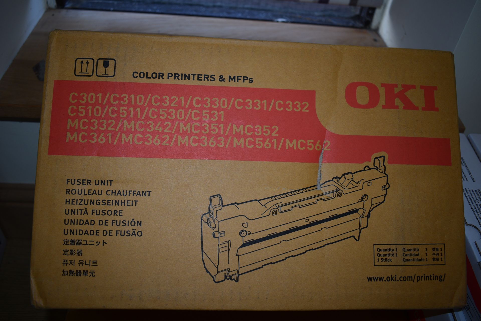 *OKI Printer Toner Cartridges, Inks, Fuser Unit, and a Transfer Belt - Image 2 of 8