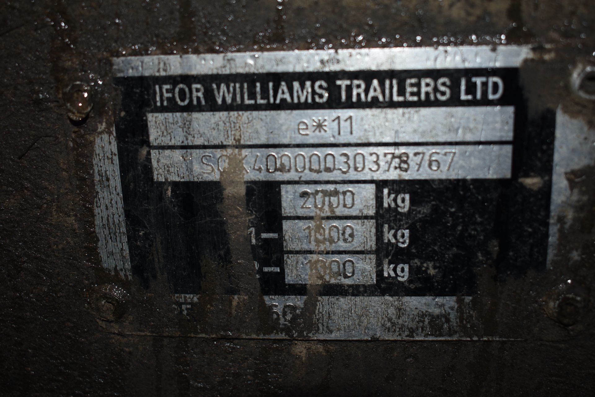 Ifor Williams Twin Axle Trailer with Drop Down Sides and Tailgate 3m bed + 1m Yoke x 2m Wide - Image 2 of 6