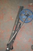 *Measuring Wheel and a Bosch GR500 Professional Surveyors Pole