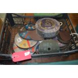 *Tray Containing Assorted Griding Disc 230mm 2x22.2mm, etc.