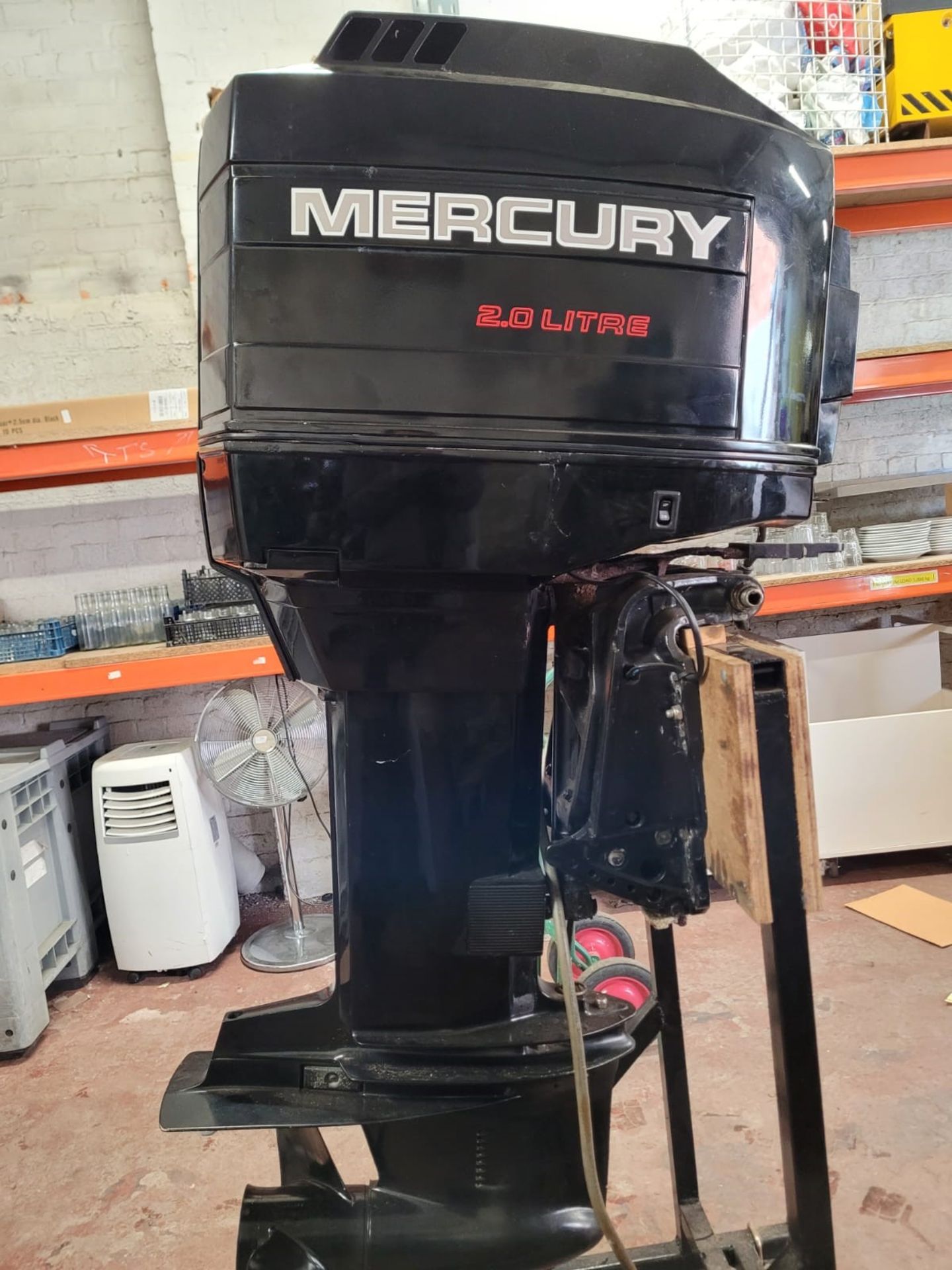 Mercury 135 Black Max 2.0L Outboard Motor and Part - Image 3 of 5