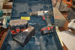 *Bosch GSB18VE2 Cordless Drill with Battery and Charger