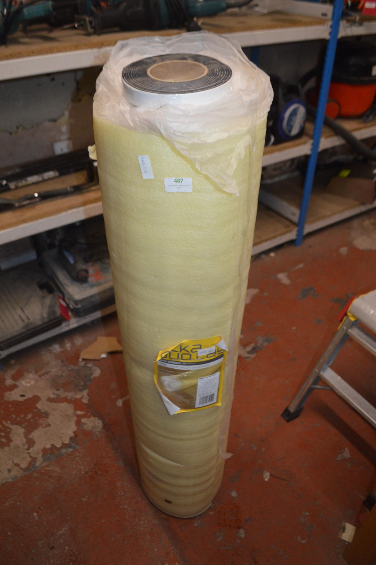 *15m Roll of 3mm Dampproof Membrane, and a Roll of