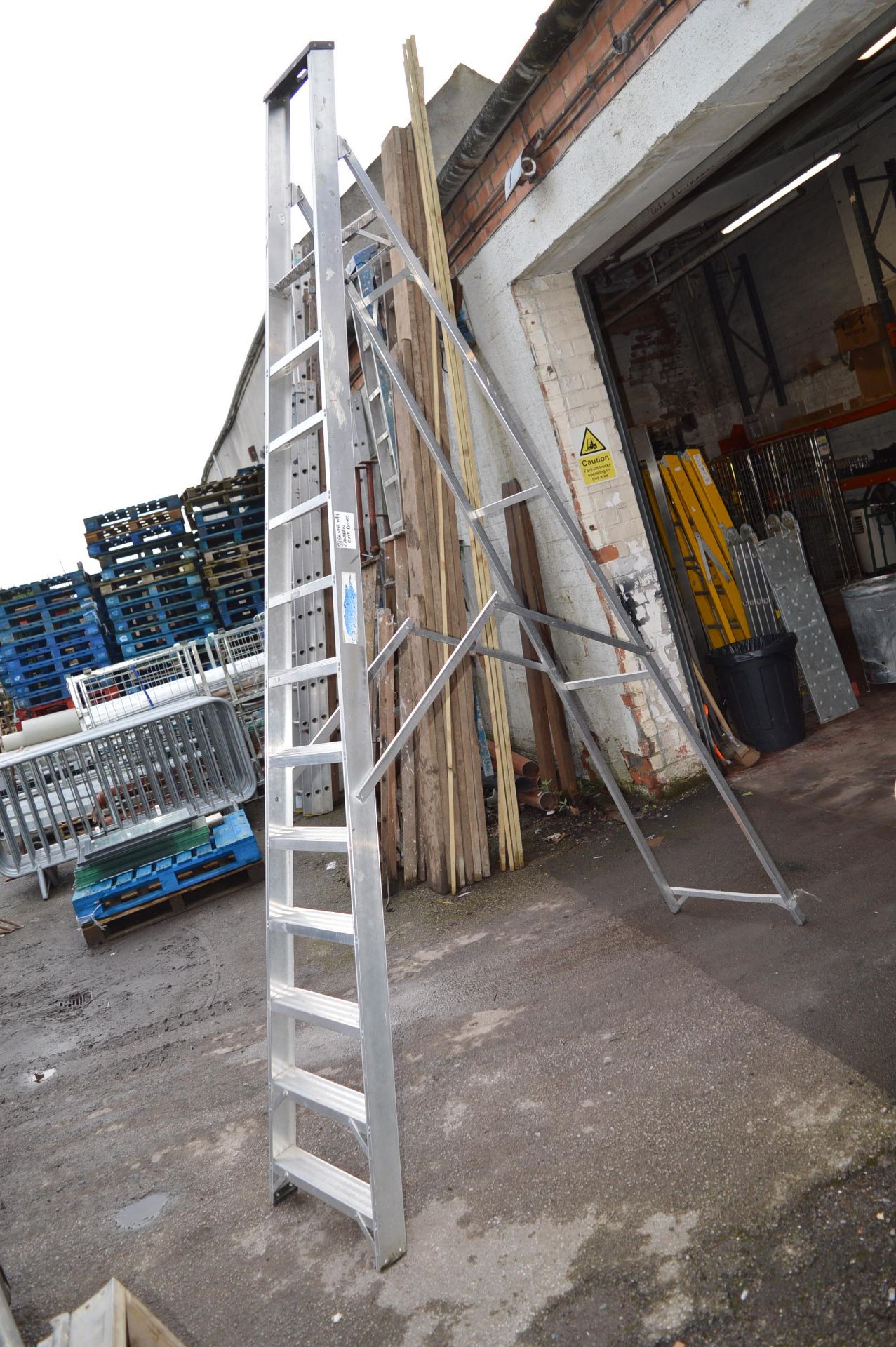 *Eleven Tread Platform Ladder