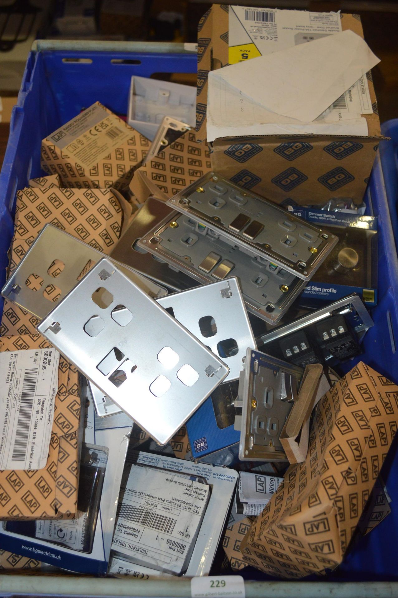 *Assorted Sockets, Outdoor Sockets, Light Switches, etc. (Box not included) - Image 2 of 4
