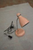 *Two Pink Desk Lamps