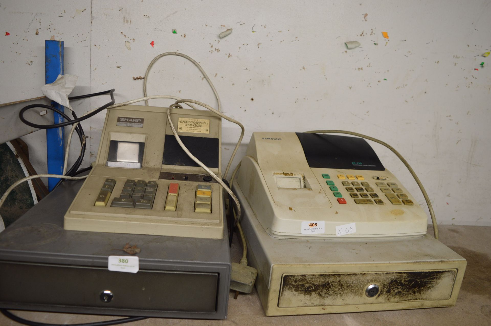 Two Cash Machines