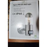 *Two Assorted Sigma LED Wall Light with Sensor