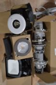 *Assortment of Downlights and One Security Light with Sensors