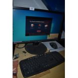 *Zoostorm Desktop PC, ViewSonic Monitor, Keyboard, and Mouse