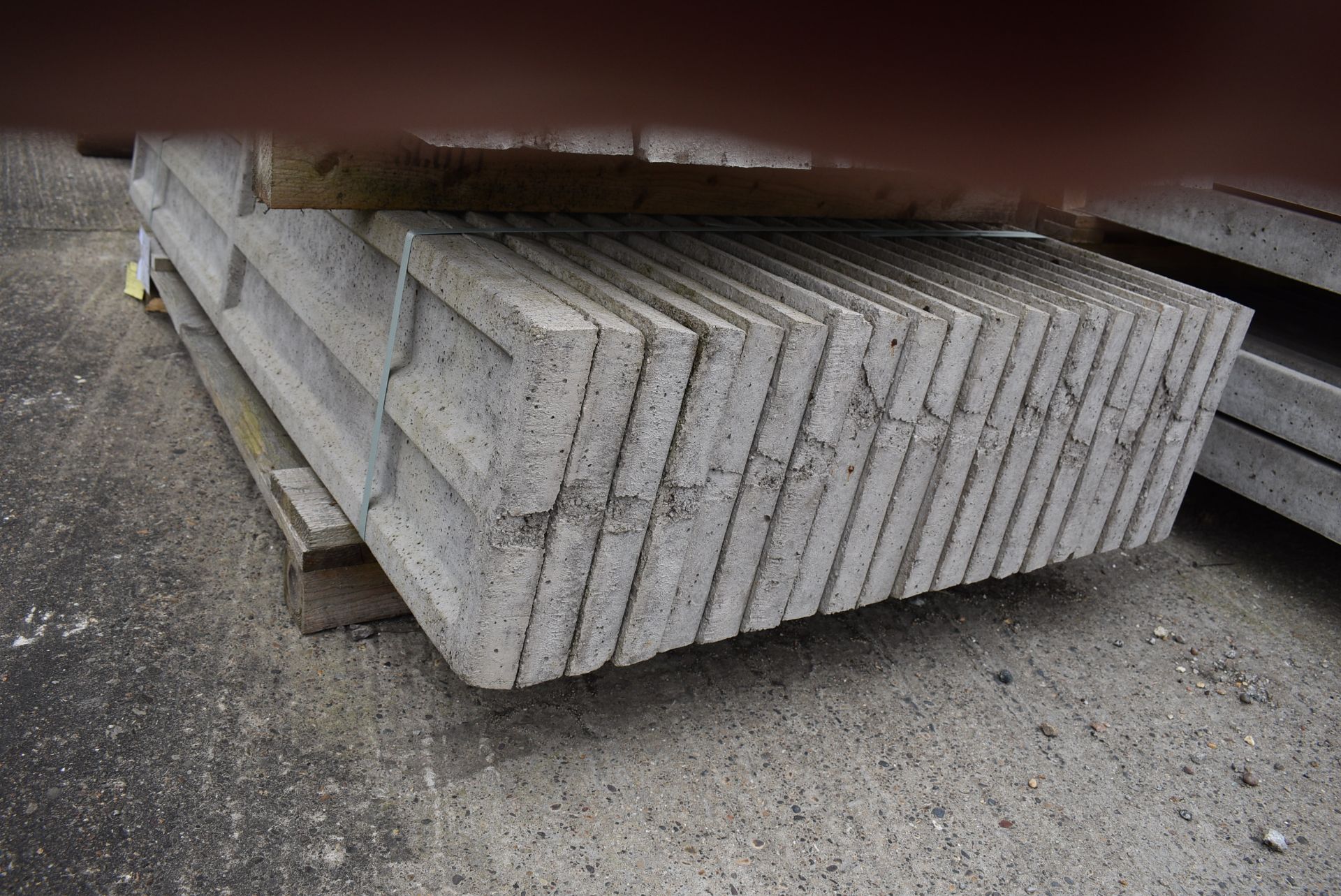 *Twenty 6ft x 12” Recessed Concrete Gravel Boards