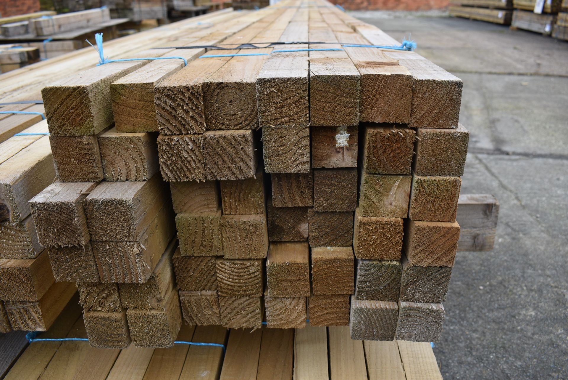 *~48 4.8m Lengths of 47x47mm Sawn Green Treated Timber - Image 2 of 2