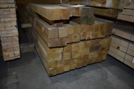 *Assorted Lengths of 41x41mm Green Treated PSE Red Wood with Rounded Corners (2.4m, 2.7m 4.5m, and