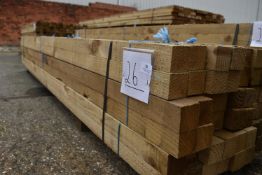 *2.4m Lengths of 47x47mm Sawn Green Treated Timber (~140m total)