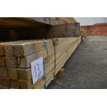 *~60 4.8m Lengths of 47x47mm Sawn Green Treated Timber