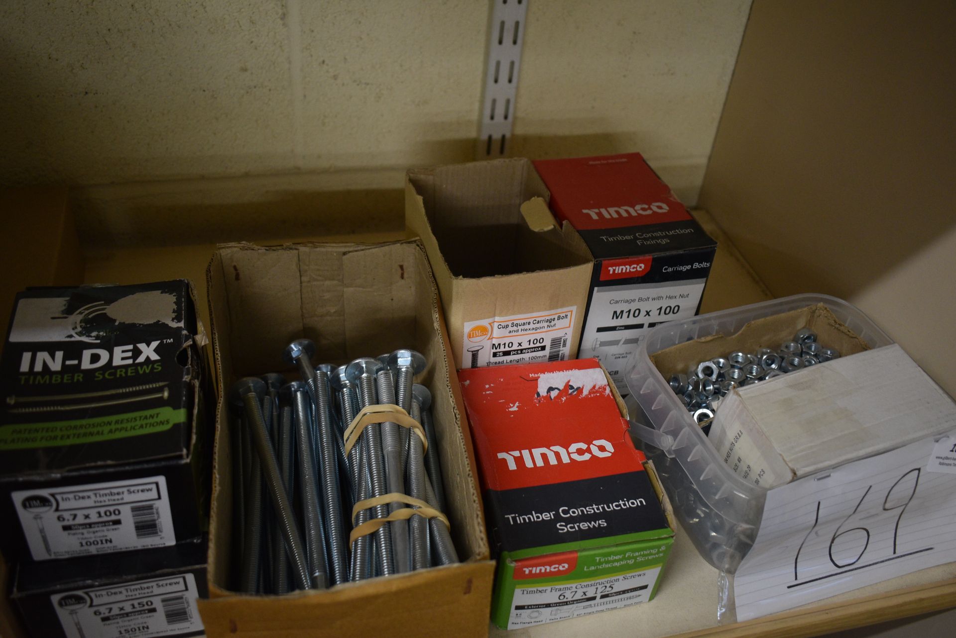 *Quantity of Assorted Nuts & Bolts, and Index Screws in Green Finish - Image 2 of 2
