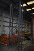 *Two Bays of Pallet Racking Comprising Three 400x112cm Uprights and Twenty Beams