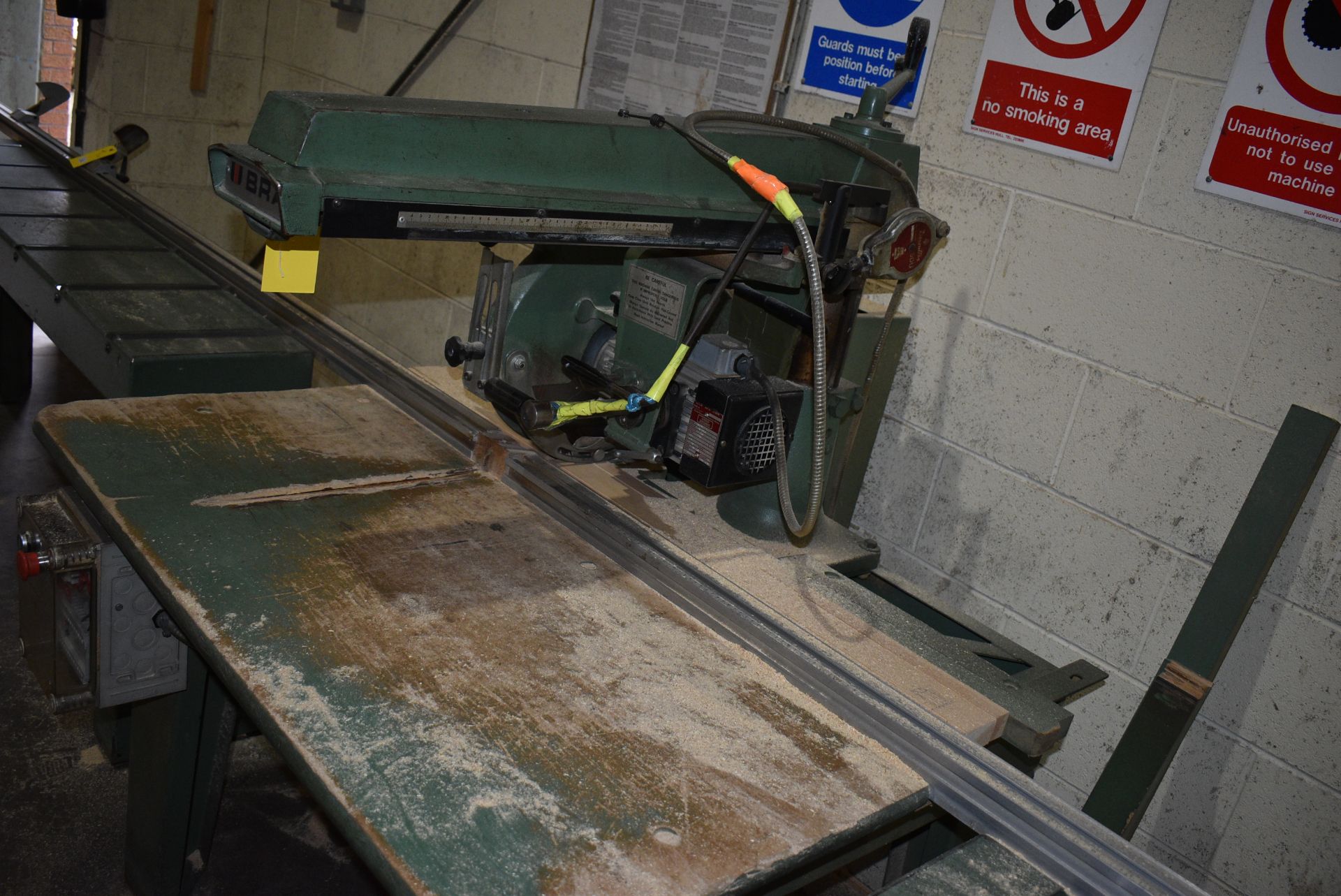 *Wadkin BRA350 Radial Arm Crosscut Saw - Image 2 of 3