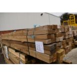 *Assorted 2.1m and 2.4m Lengths of 36x47mm Sawn Green Treated Timber (~370m total)