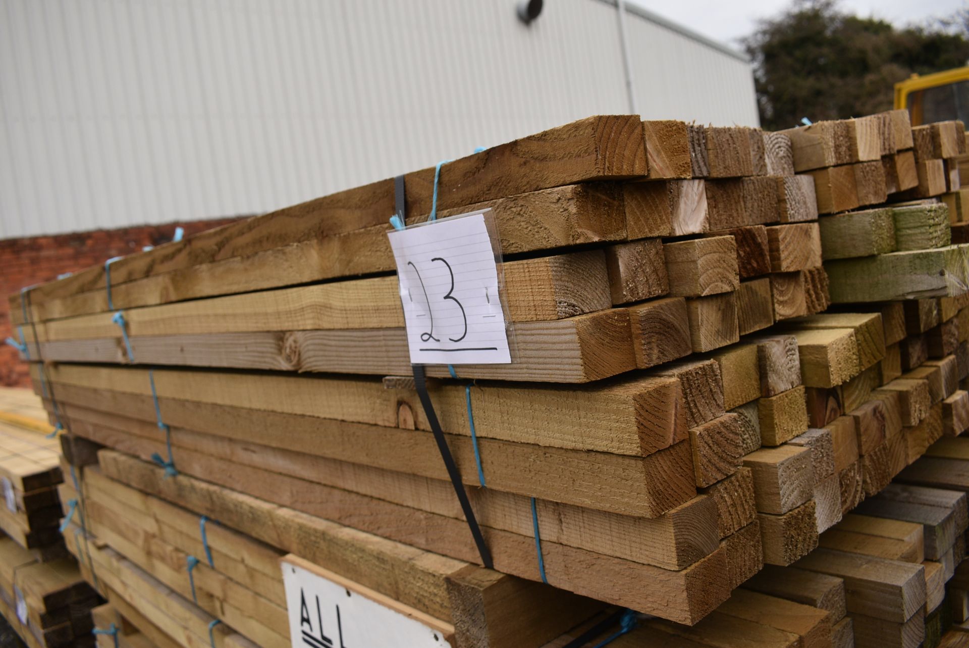 *1.8m Lengths of 36x47mm Sawn Green Treated Timber (~280m total)