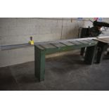 *Roller Bench with Seven Rollers and Slide Bar Measuring System Attached ~82cm tall,