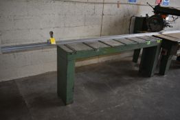 *Roller Bench with Seven Rollers and Slide Bar Measuring System Attached ~82cm tall,
