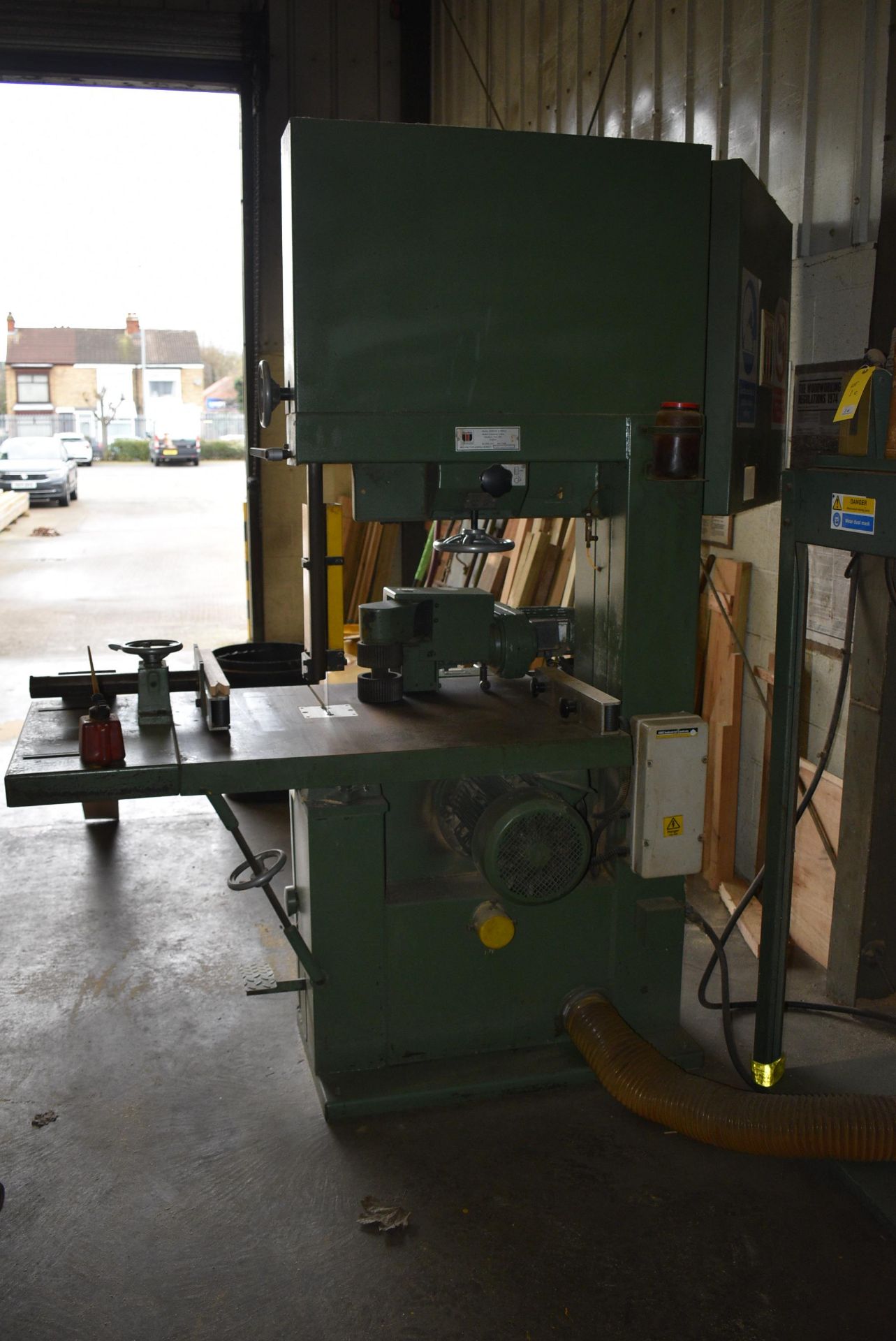 *Wadkin BBR-HD Power Band Saw with Extra Blades - Image 3 of 5