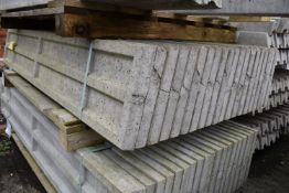 *Twenty 6ft x 12” Recessed Concrete Gravel Boards
