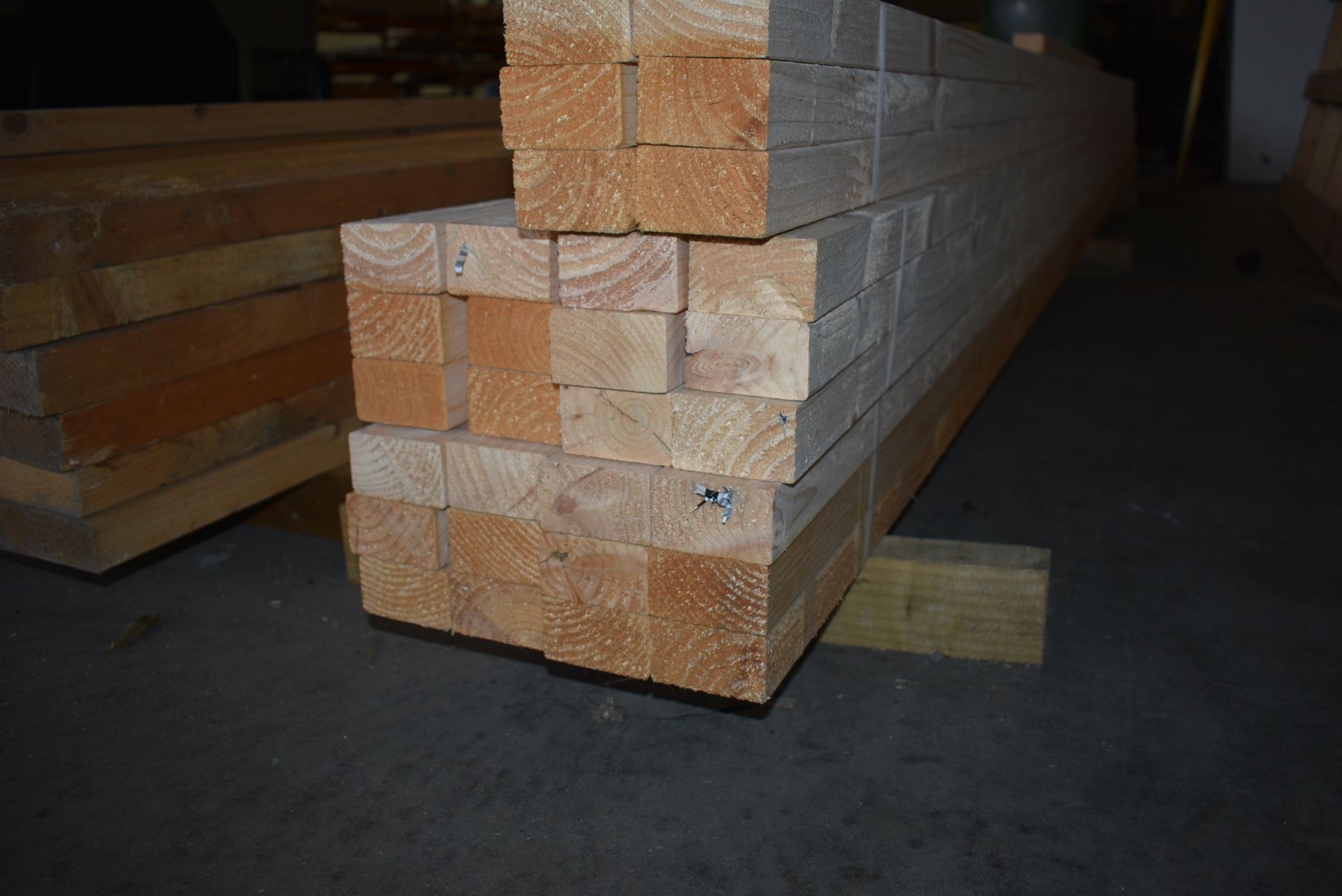 *4.8m and 2.4m Lengths of 45x70mm Timber with Rounded Corners (~150m total)