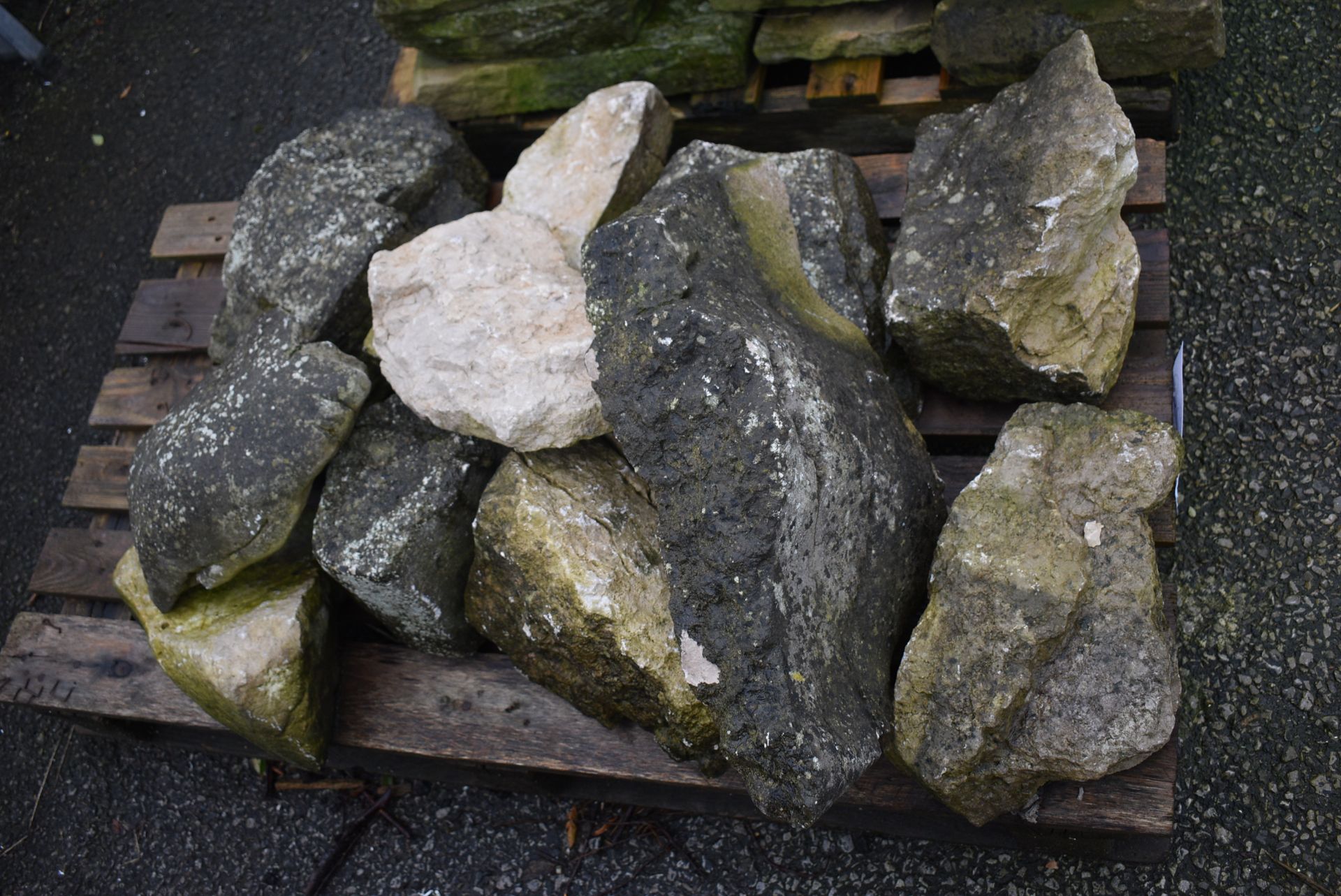 *Pallet of Limestone Rocks