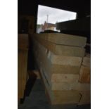 *4.8m Lengths of 45x145mm C16 Timber with Rounded Corners (~38m total)