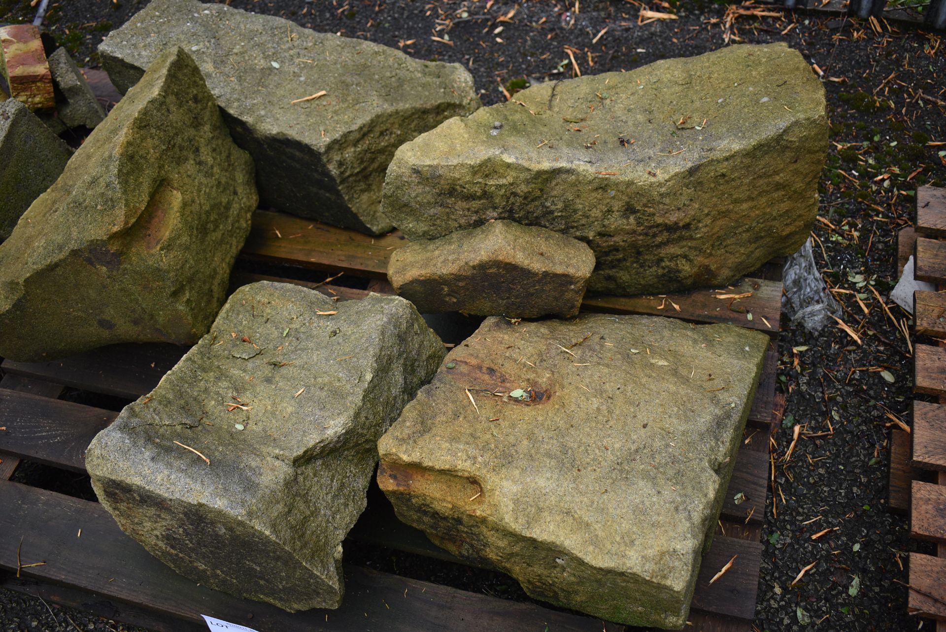 *Pallet of Sandstone Rocks - Image 2 of 2