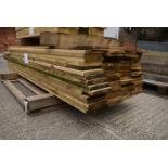 *Assorted 1.8m, 2.1m, and 2.4m Lengths of 90x150mm and 22x150mm Sawn Green Treated Timber