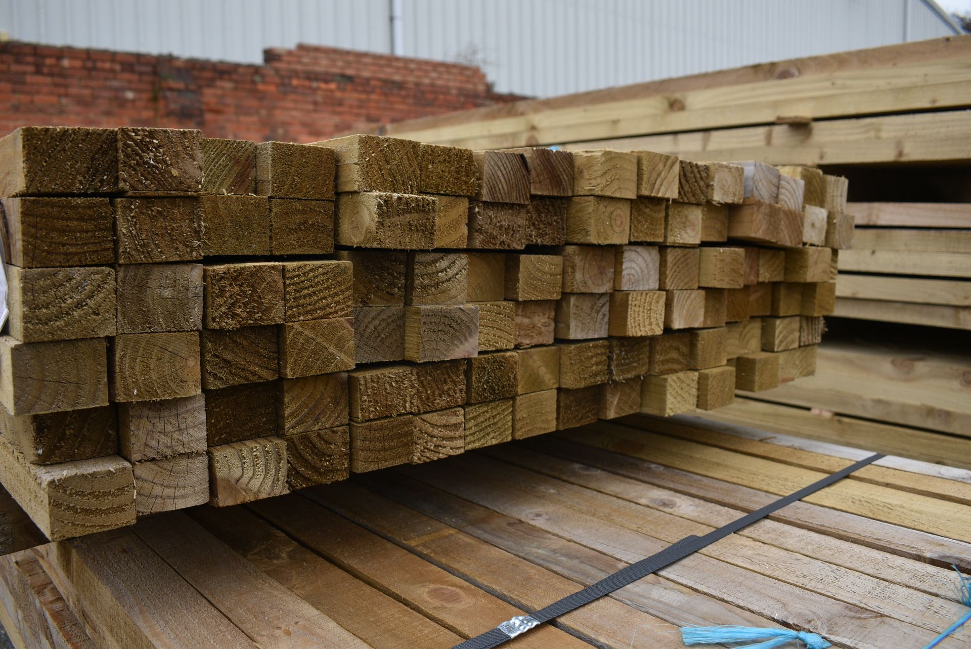 *1.8m Lengths of 36x47mm Sawn Green Treated Timber (~170m total) - Image 2 of 2