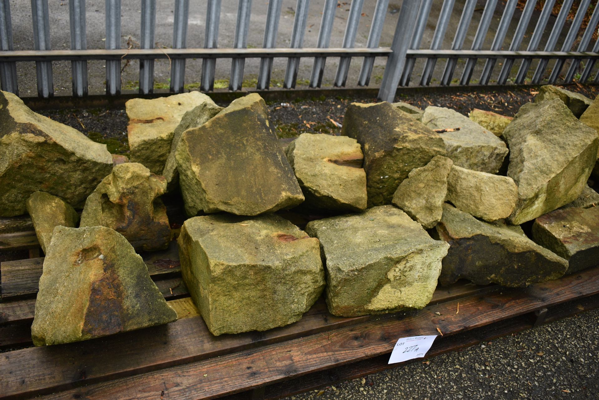 *Pallet of Sandstone Rocks