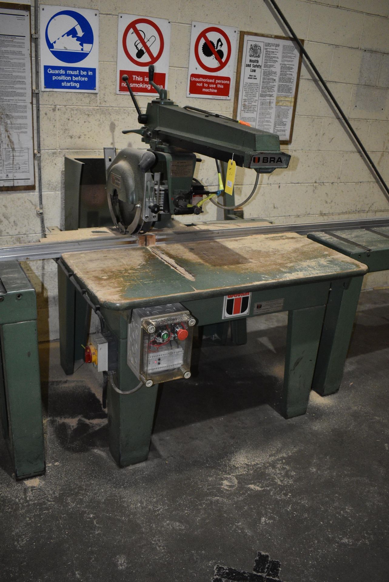 *Wadkin BRA350 Radial Arm Crosscut Saw