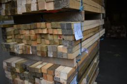 *Assorted 0.9m and 1.1m Lengths of 36x36mm sawn Timber (~105m total)