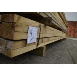 *~50 3.6m Lengths of 38x100mm Sawn Green Treated Timber