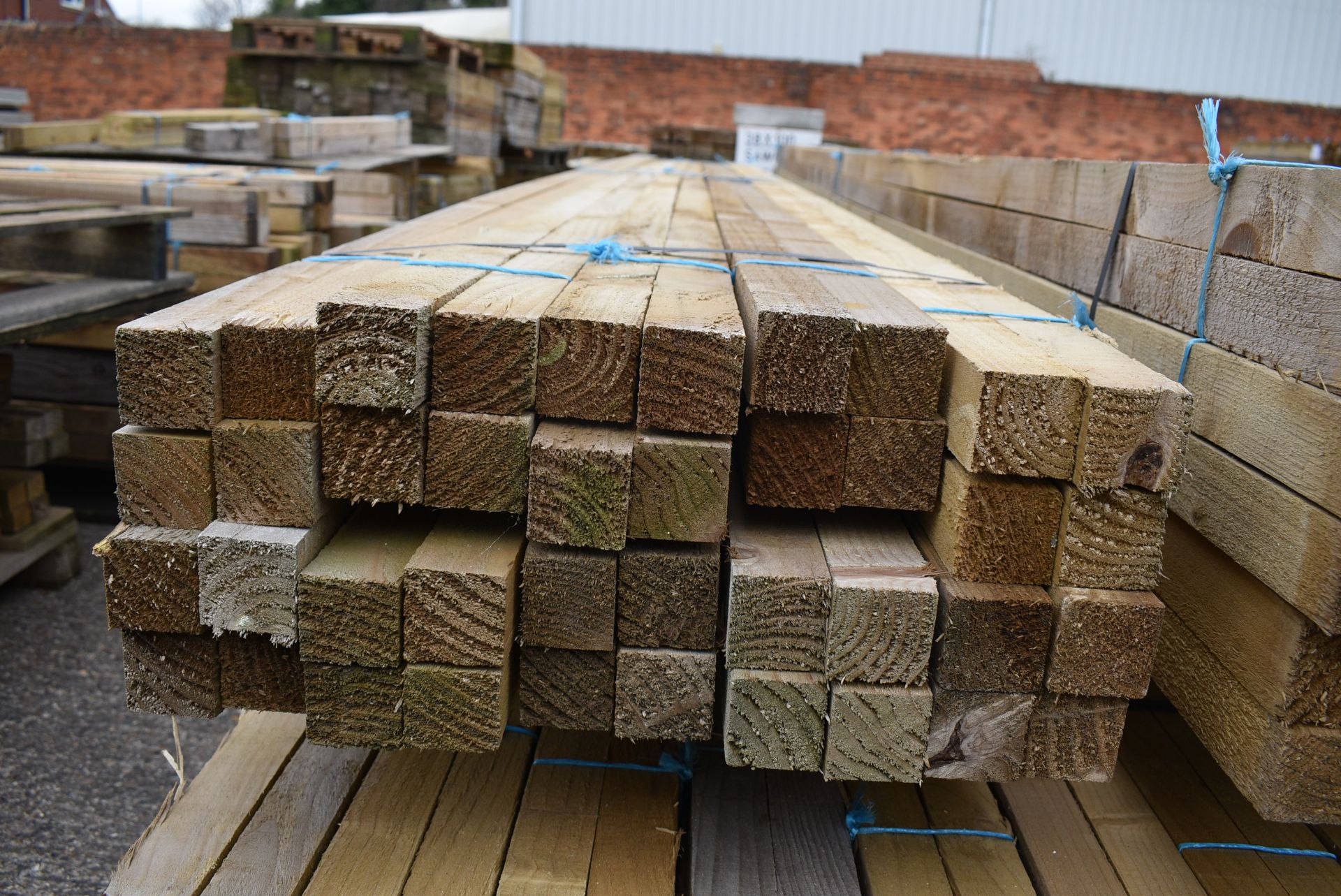 *~40 4.8m Lengths of 47x47mm Sawn Green Treated Timber - Image 2 of 2