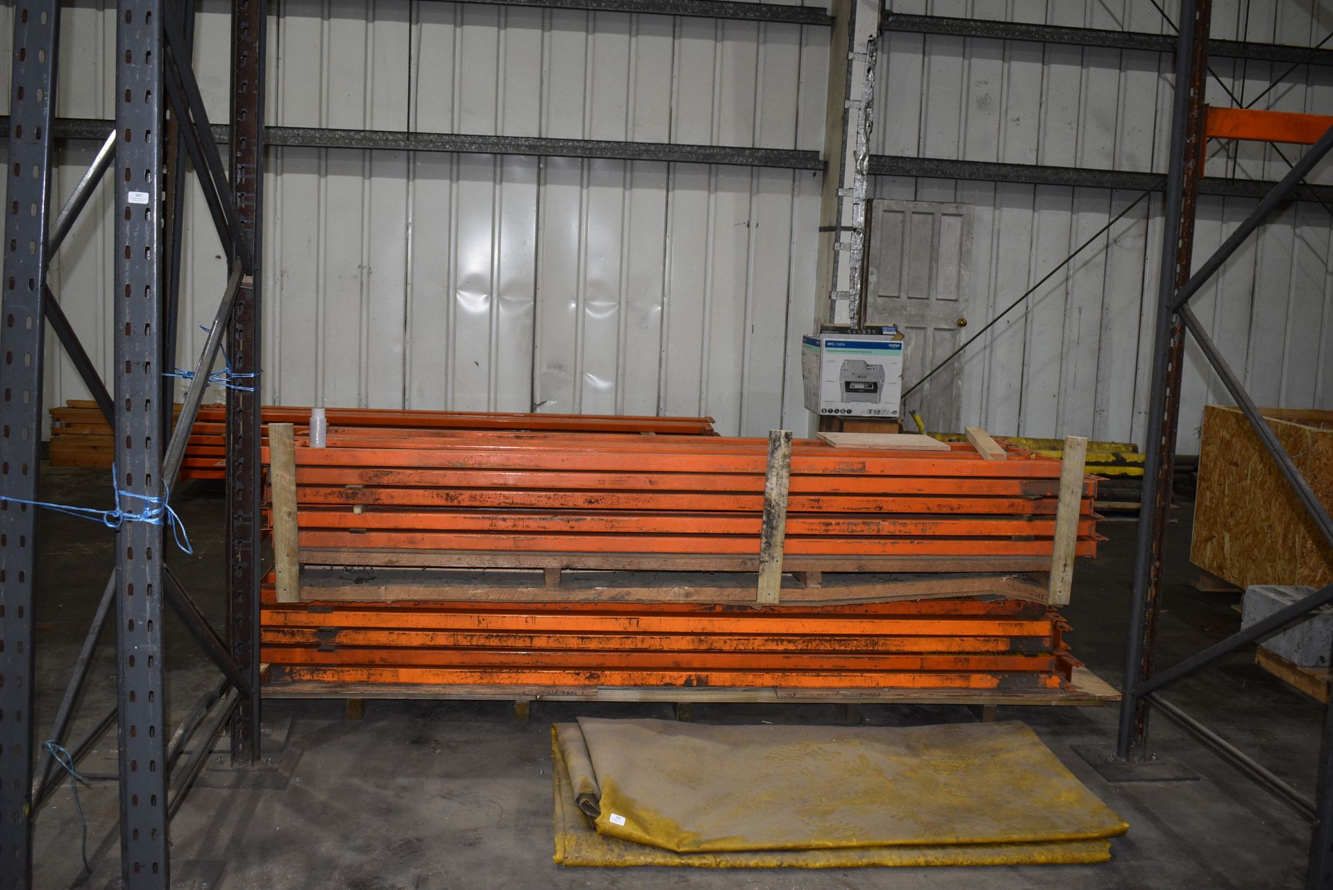 *Three Bays of Pallet Racking Comprising Three 400x112cm Uprights and Thirty Beams - Image 2 of 2