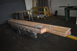 *Two 5.1m Lengths of 25x225mm Sawn Redwood, Four 3.6m Lengths of 45x220mm Round Corners, Five 4.8m